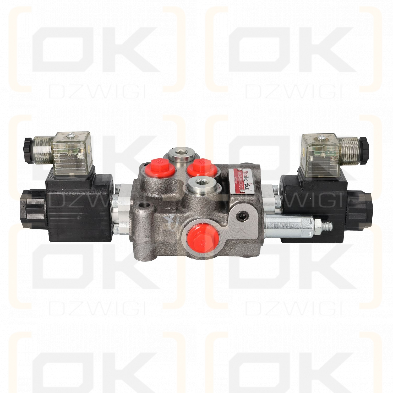 Monoblock distributor. 45l/min G3/8"; 1-section; slide 1; electric 24V; side B: electric
